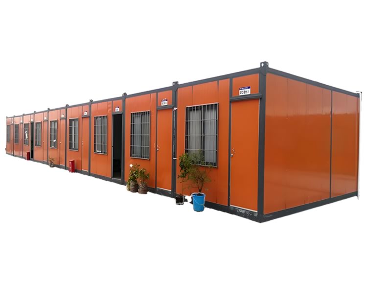 Storage container houses