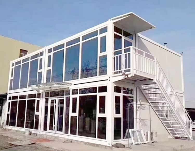 2 story container house office