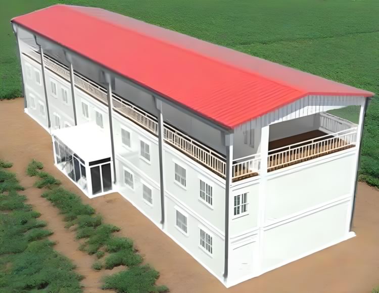 3 story Prefabricated container house