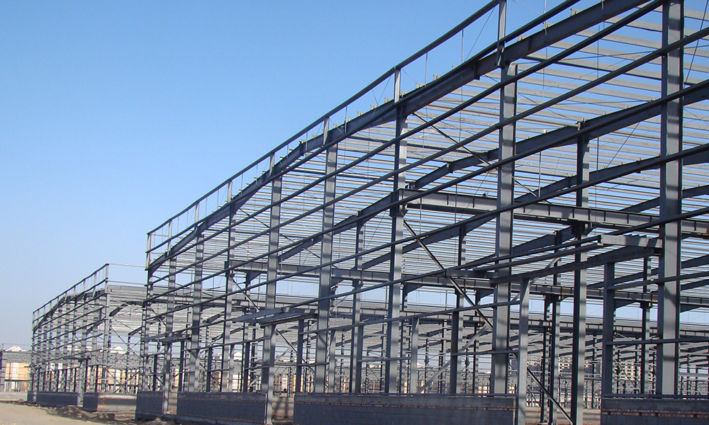 Steel structure warehouse