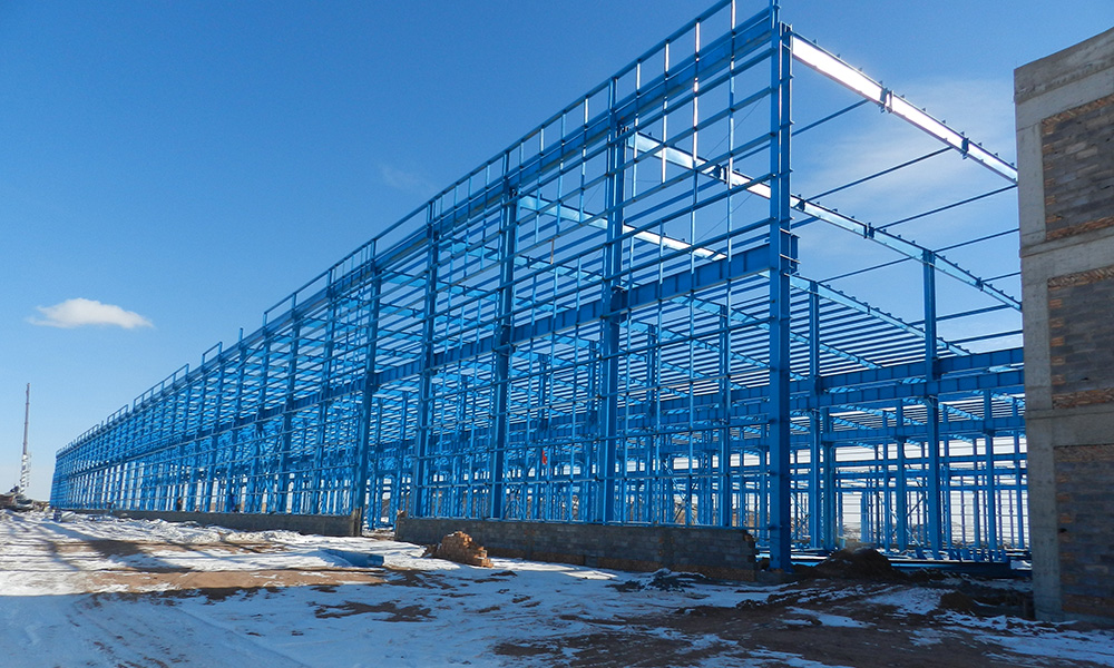 Steel structure building