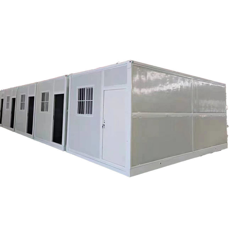 Folding prefabricated container house